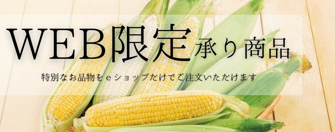 WEB 限定承り商品！