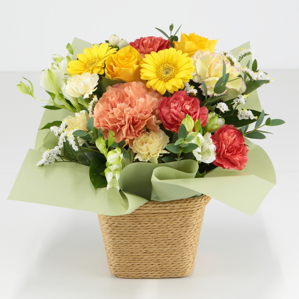 フローリストおまかせ アレンジメント】フィオーレ イエロー | イオン