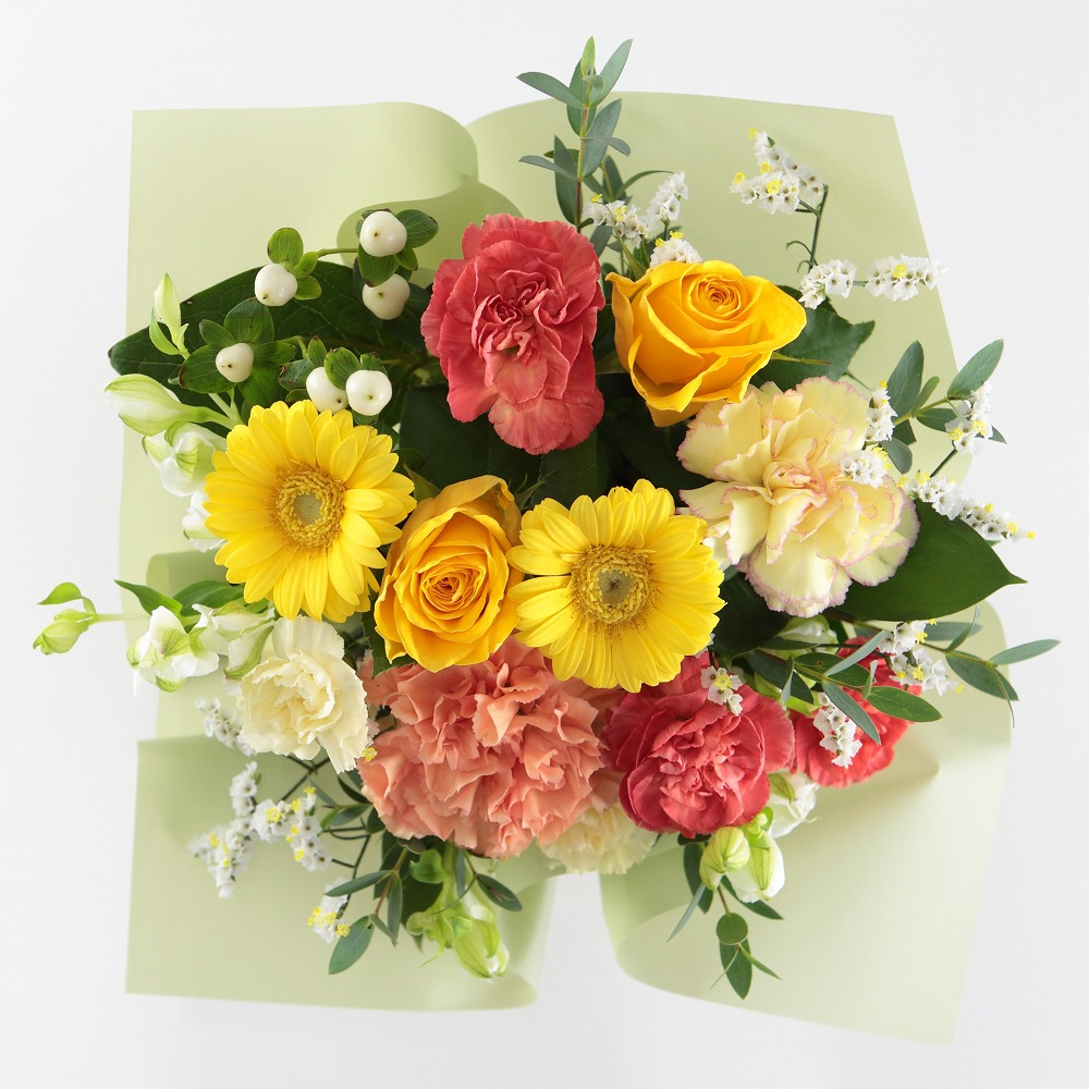 フローリストおまかせ アレンジメント】フィオーレ イエロー | イオン