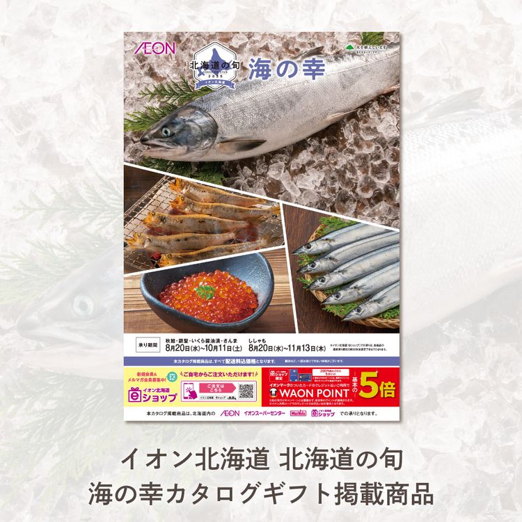 日高沖産 銀聖(秋鮭)メス(筋子入り) | イオン北海道 eショップ