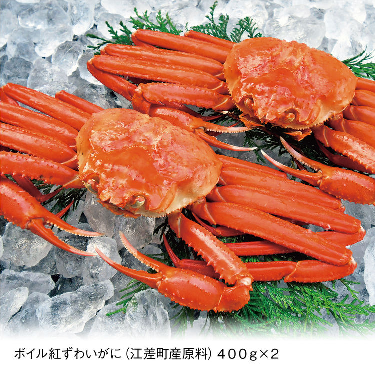 紅ズワイガニ 北海道小樽産 ボイル済み 2キロ売り - 魚介類(加工食品)