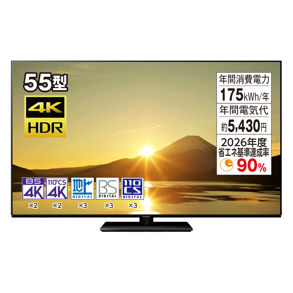 Panasonic TH-55EZ950 有機EL 焼き付きジャンク - テレビ