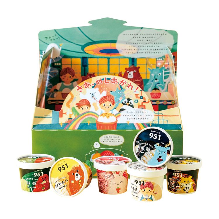 951アイスクリーム6個セット | イオン北海道 eショップ