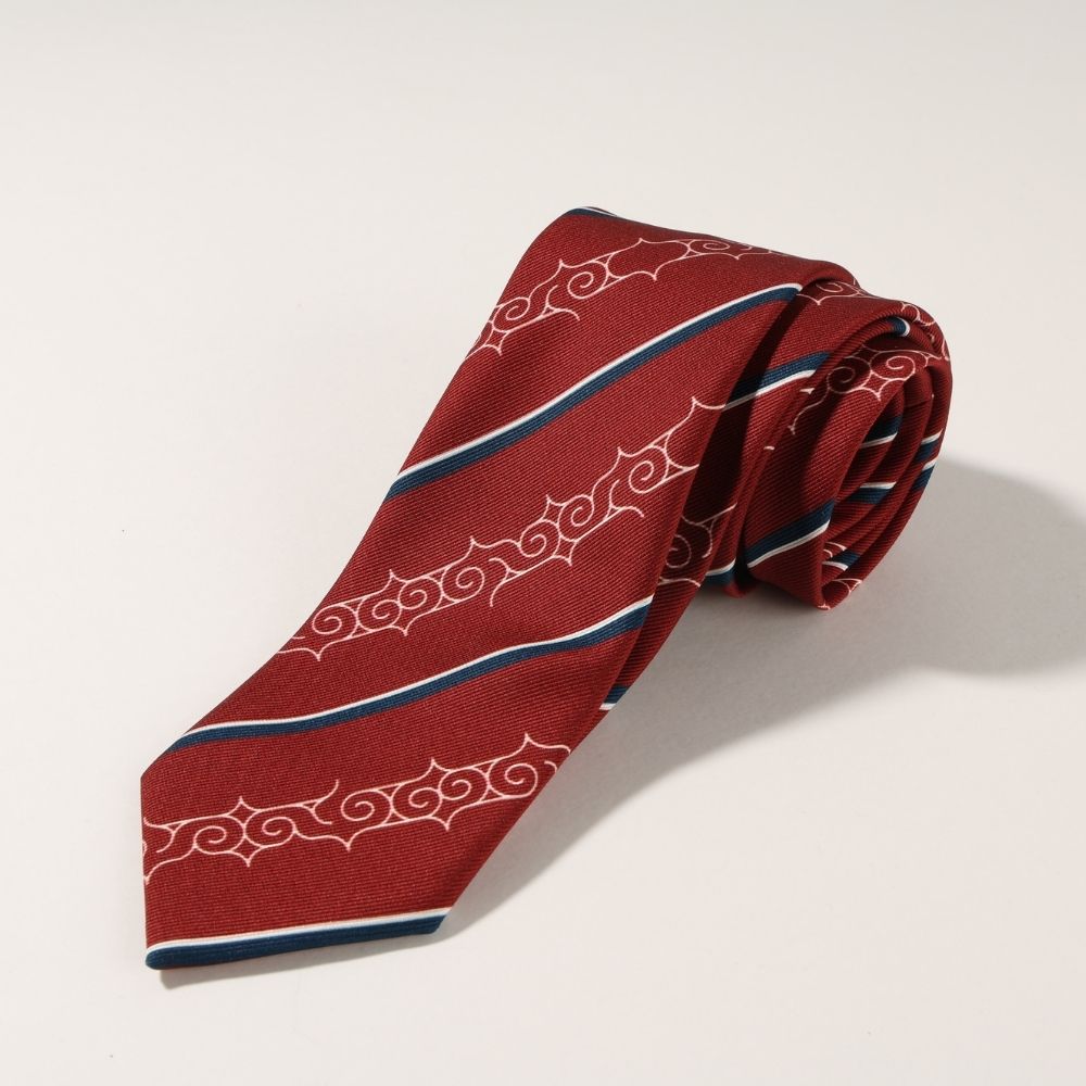 アイヌ文様ネクタイ 【関根真紀デザイン】 | イオン北海道 eショップ