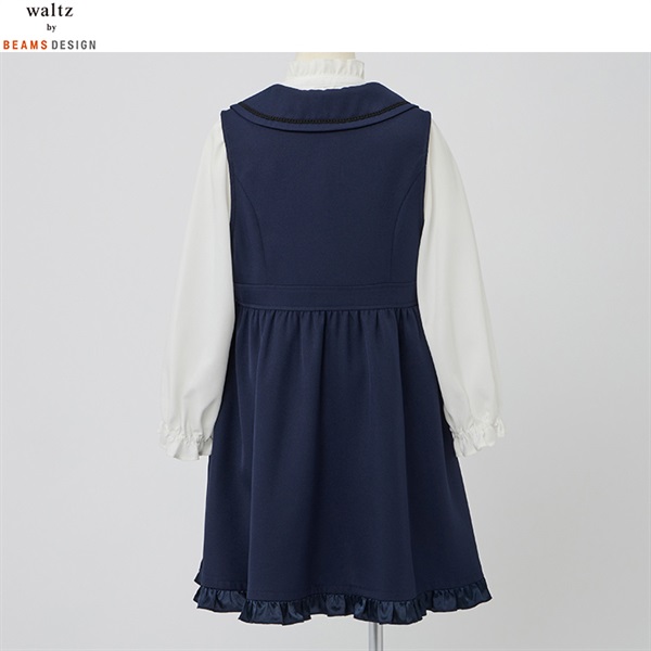 【匿名発送】ALGONQUINS アルゴンキン　ジャンスカ　ネイビー 中古・古着通販】anatelier (アナトリエ) ツイードジャンパースカート