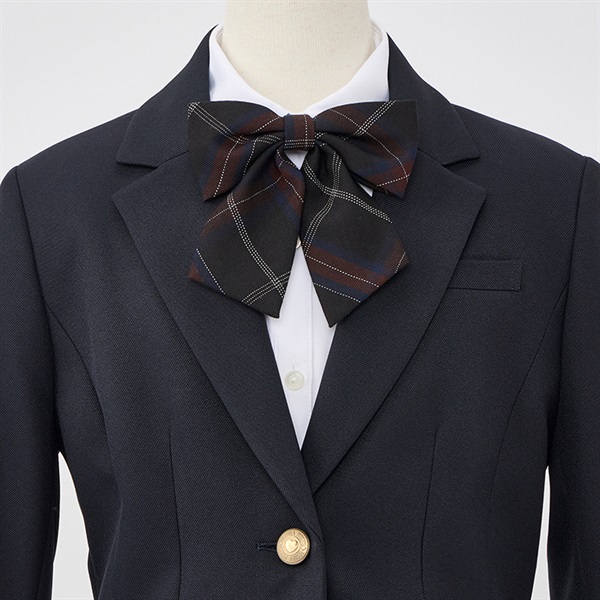 ダークチェックスカートスーツ 女の子 ネイビー | イオン北海道 eショップ