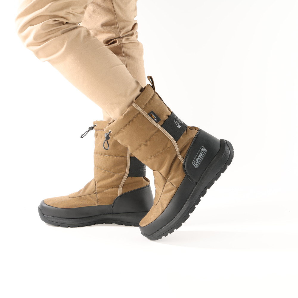 ミドル丈スノーブーツ ブラウン | イオン北海道 eショップ