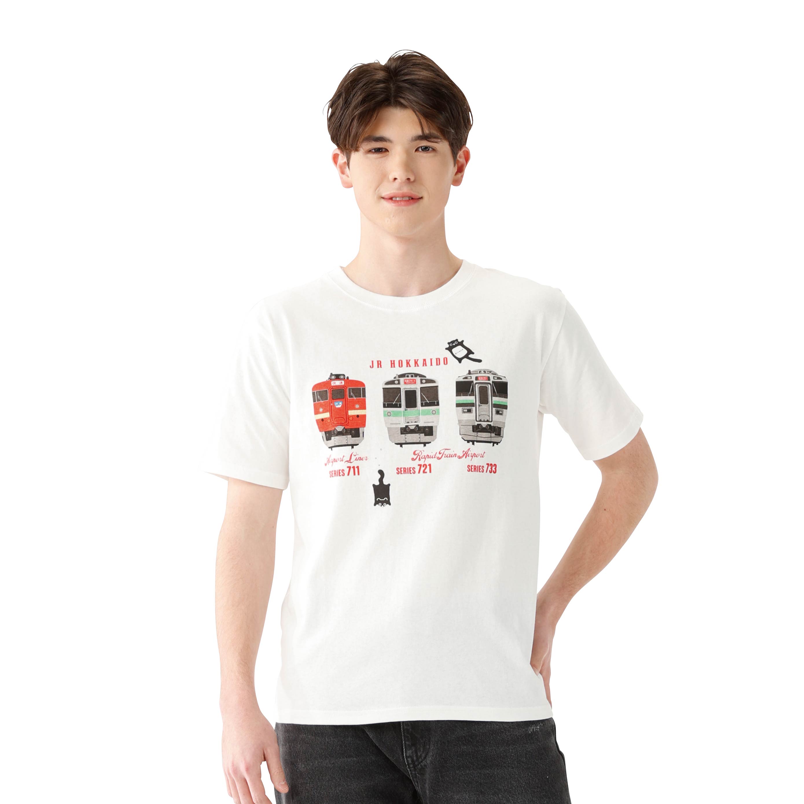 JR北海道 ご当地Tシャツ快速Aシロ | イオン北海道 eショップ