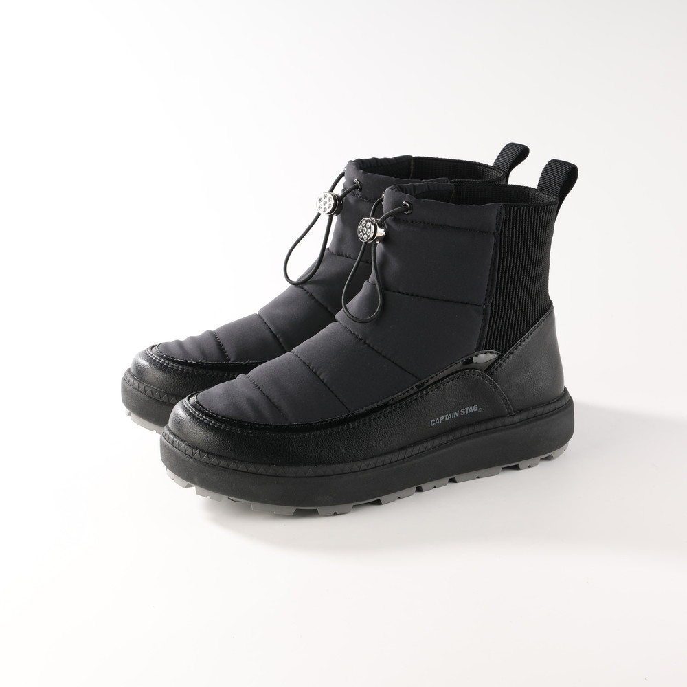 エレガンススノーブーツ ブラック | イオン北海道 eショップ