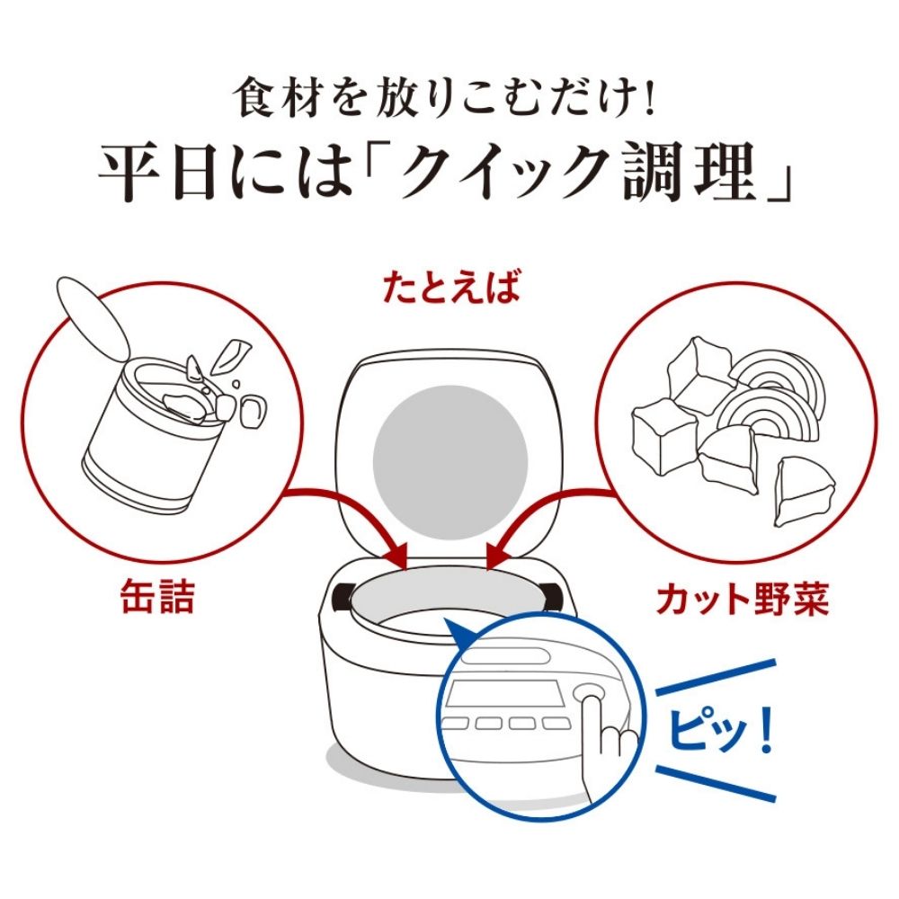 圧力IHジャー炊飯器＜炊きたて＞ | イオン北海道 eショップ