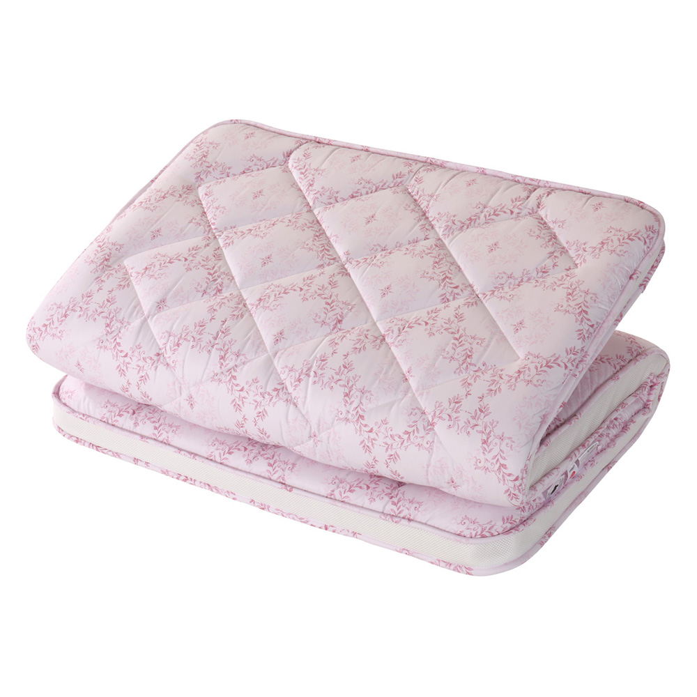 マチ付きボリューム3層敷ふとん ピンク | イオン北海道 eショップ