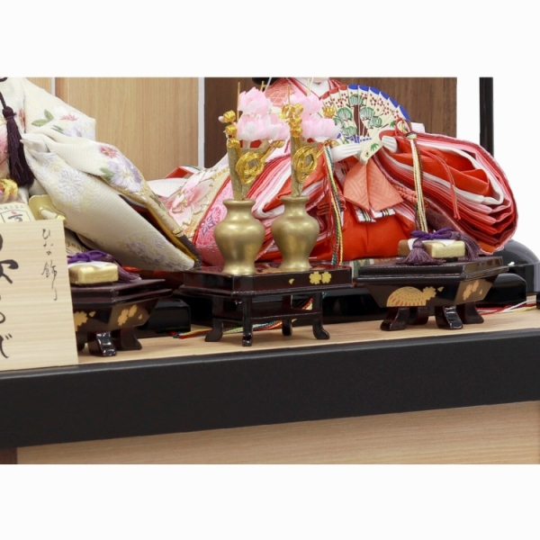 1/25(日)以降お渡し】親王収納飾り｢桜みやび｣ | イオン北海道 eショップ