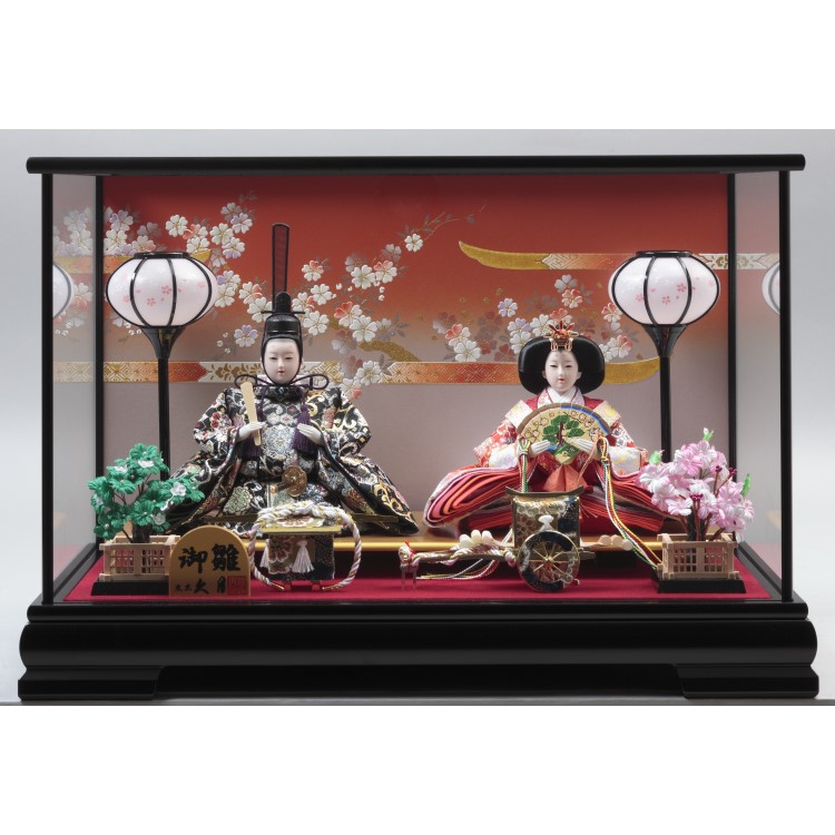 2/14(土)以降お渡し】親王ケース飾り「涼葉」 | イオン北海道 eショップ