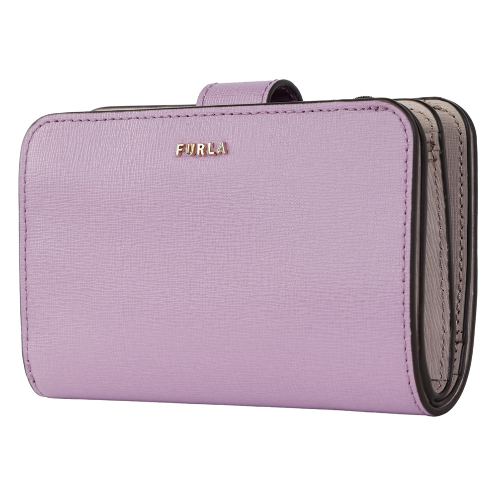 FURLA 新品 未使用 レザー 2つ折り財布 バビロン 現行ロゴ ピンク 楽天市場】フルラ FURLA 二つ折り財布 レディース 財布 ミニ財布
