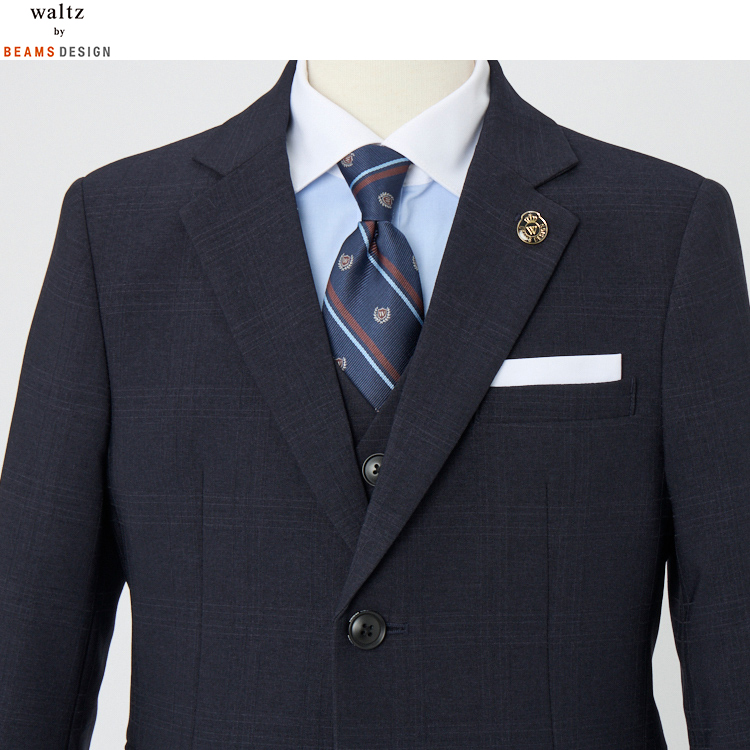 ベスト付きスーツ ネイビー | イオン北海道 eショップ