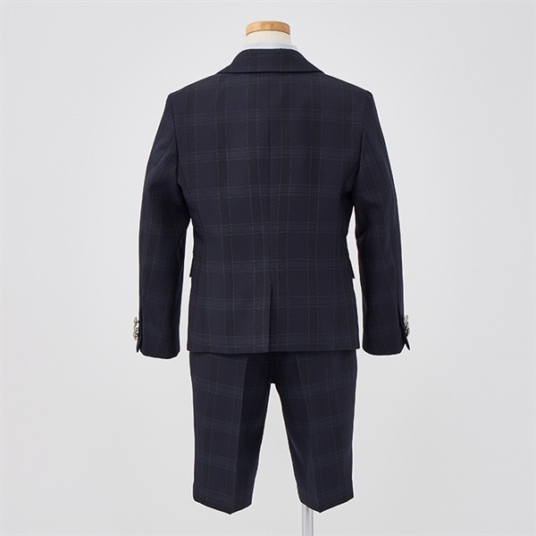 ネイビーチェックベスト付きスーツ | イオン北海道 eショップ