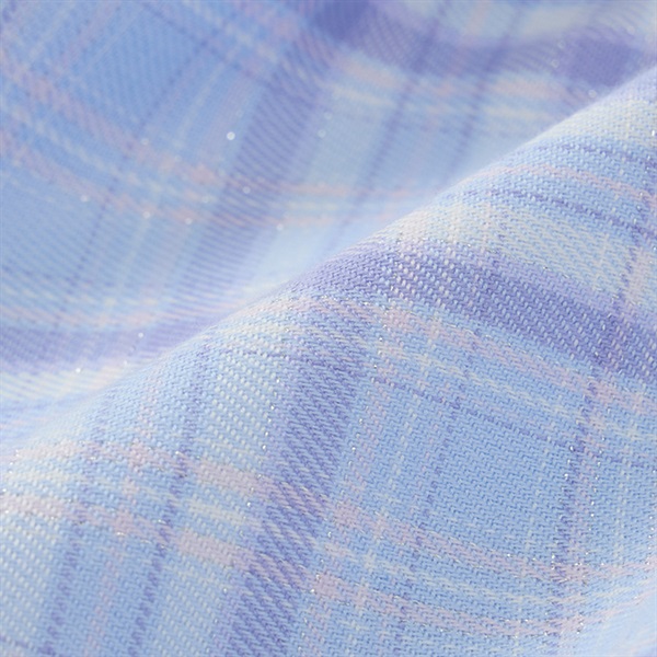 チェックレイヤードワンピース サックス | イオン北海道 eショップ