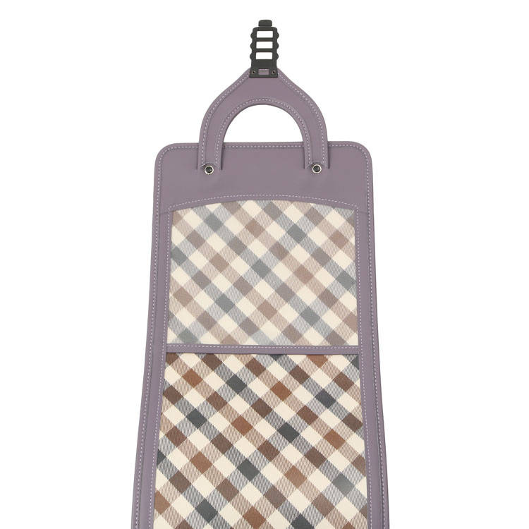 アクアスキュータム　ポンチョ　英国製　ツイード　ロング　ケープ　パープル　ウール アクアスキュータム公式サイト