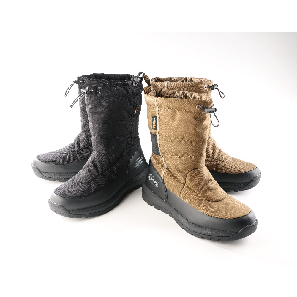 ミドル丈スノーブーツ ブラック | イオン北海道 eショップ