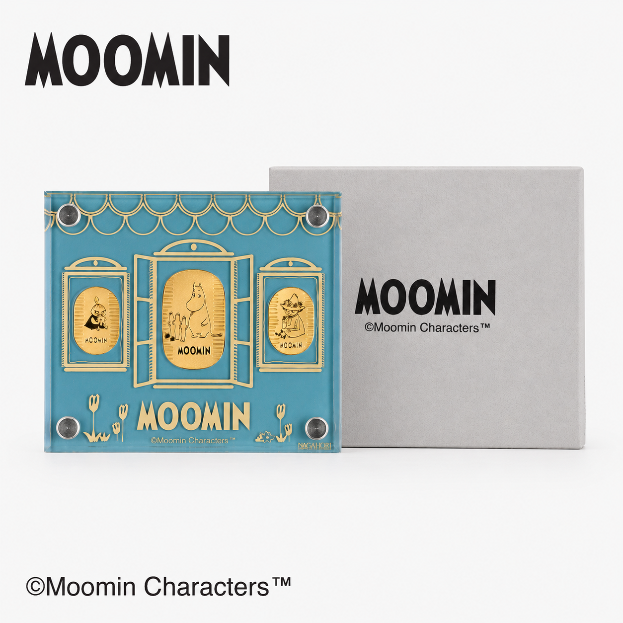 MOOMIN 純金「ムーミン屋敷に大集合」小判3点セット | イオン北海道 e