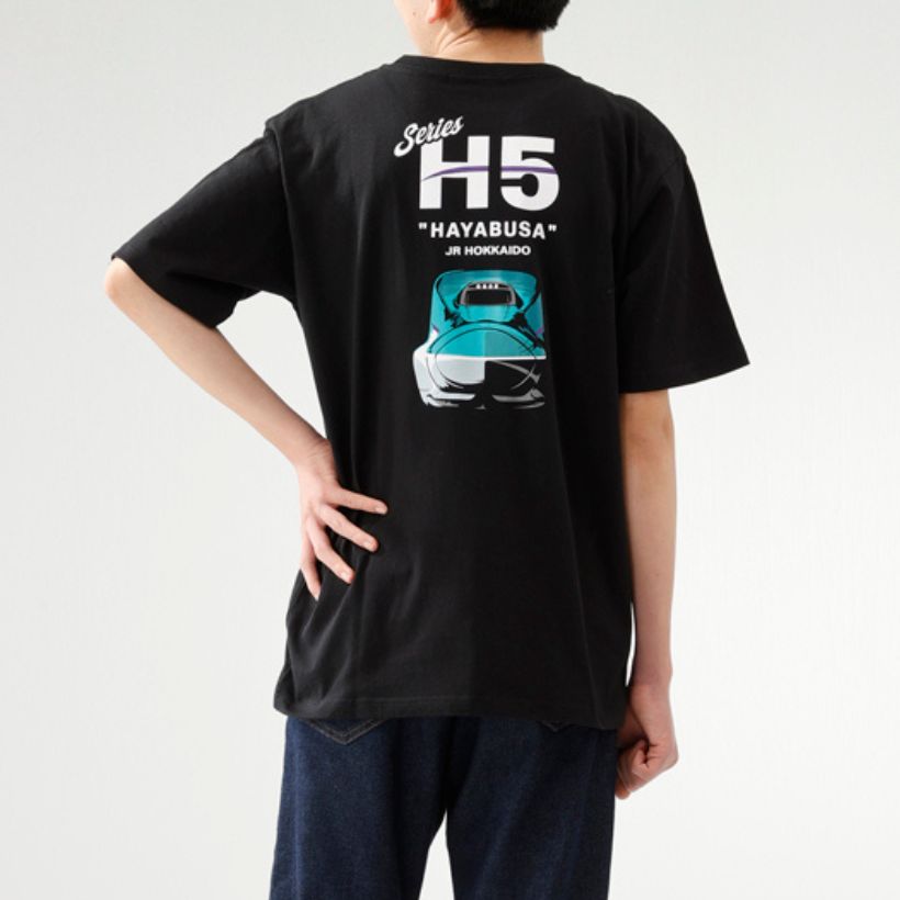 北海道新幹線Tシャツ クロ | イオン北海道 eショップ