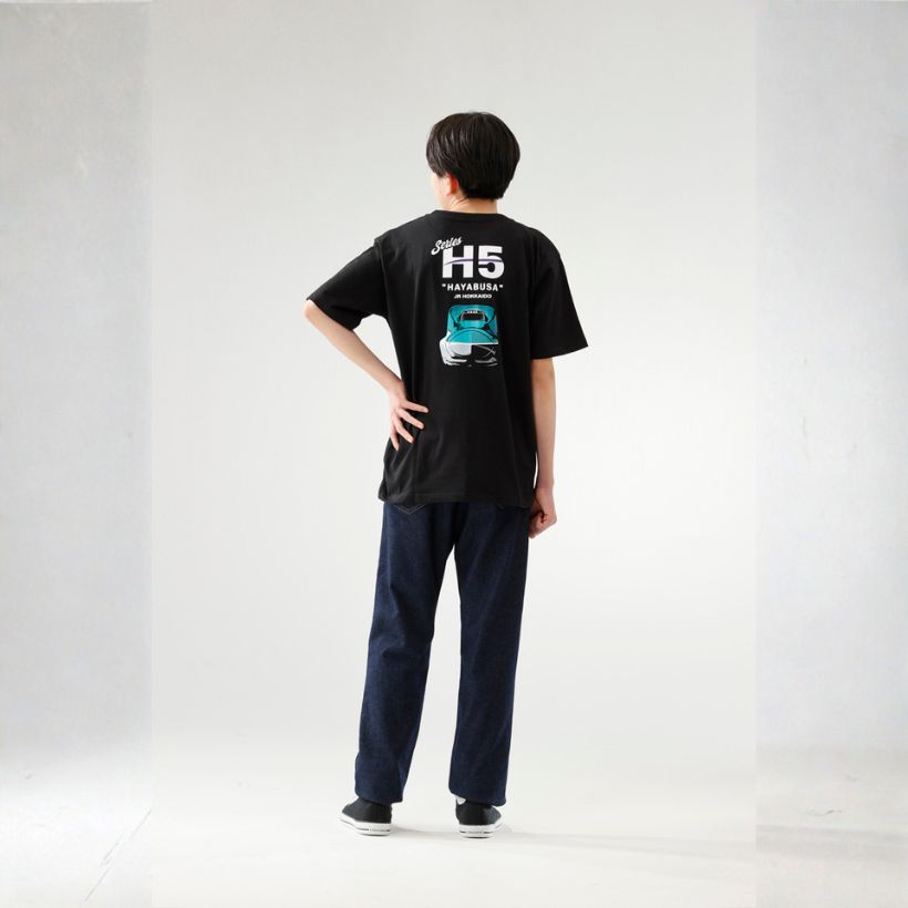 北海道新幹線Tシャツ クロ | イオン北海道 eショップ