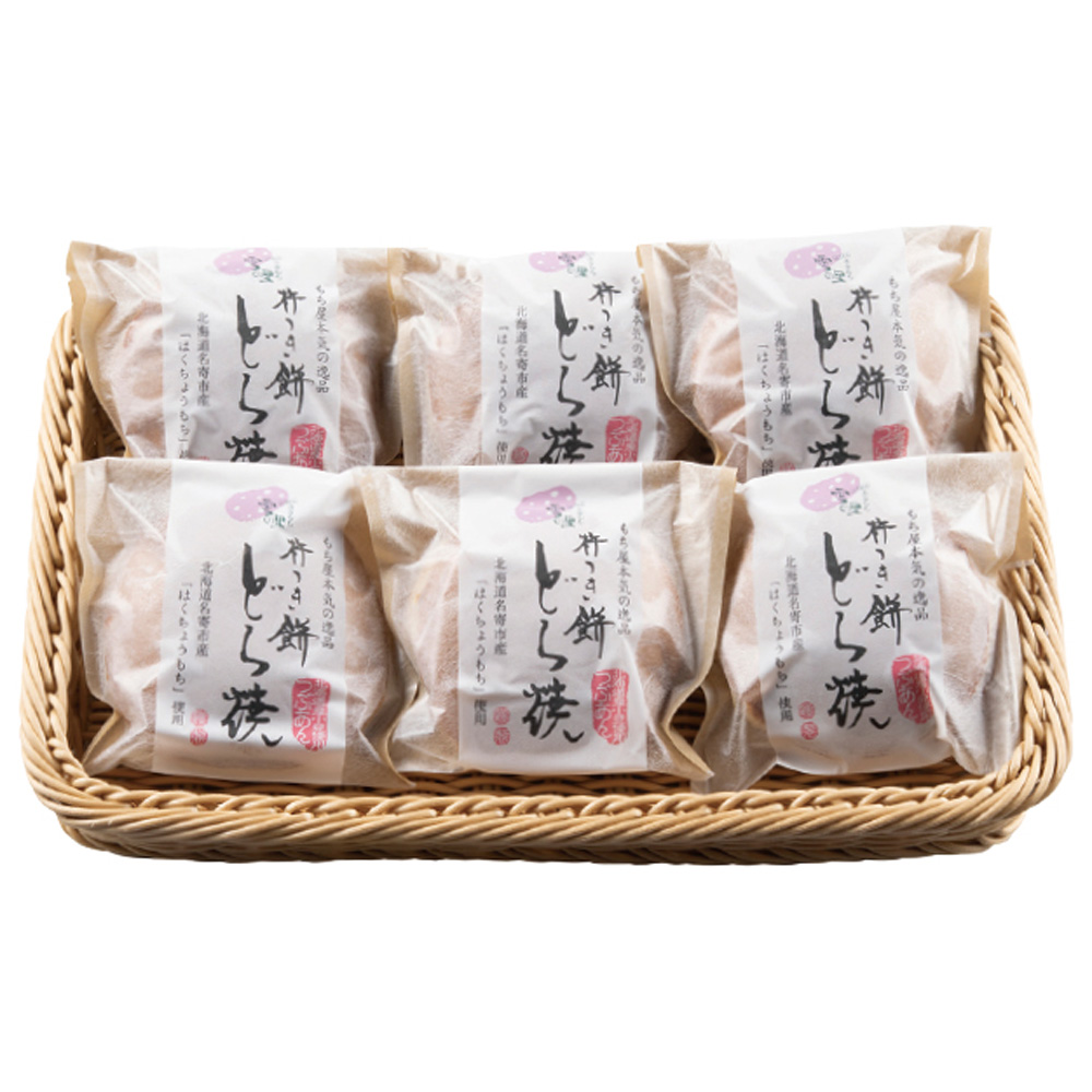 杵つき餅どら焼 6個入 | イオン北海道 eショップ