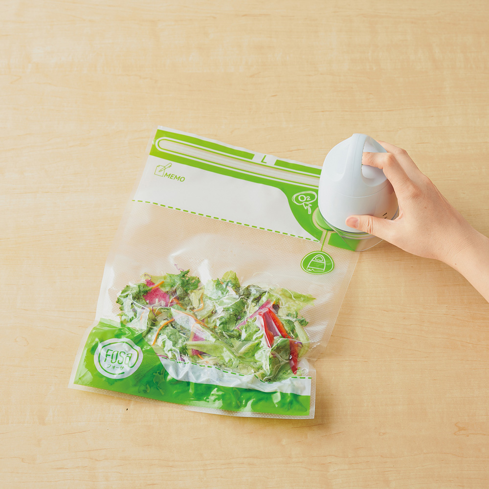 フォーサ　真空バッグ　スターターセット　真空バッグ全140枚 フォーサ 真空バッグ スターターセット 真空バッグ全140枚 ヨドバシ