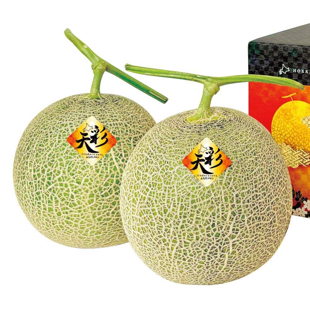 8・9月お届け商品】ふらのメロン 彩天(いろどるそら) 優品 | イオン