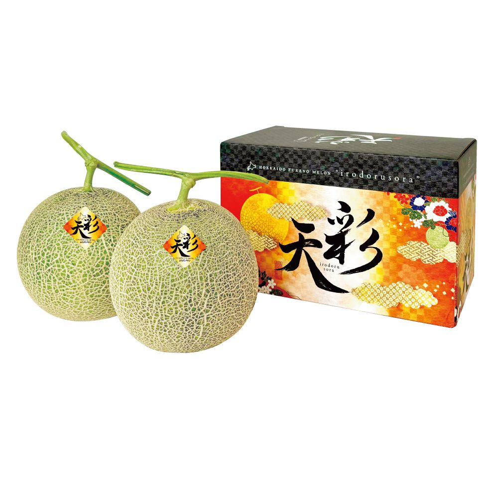上野メロン 8・9月お届け商品】ふらのメロン 彩天(いろどるそら) 優品 | イオン