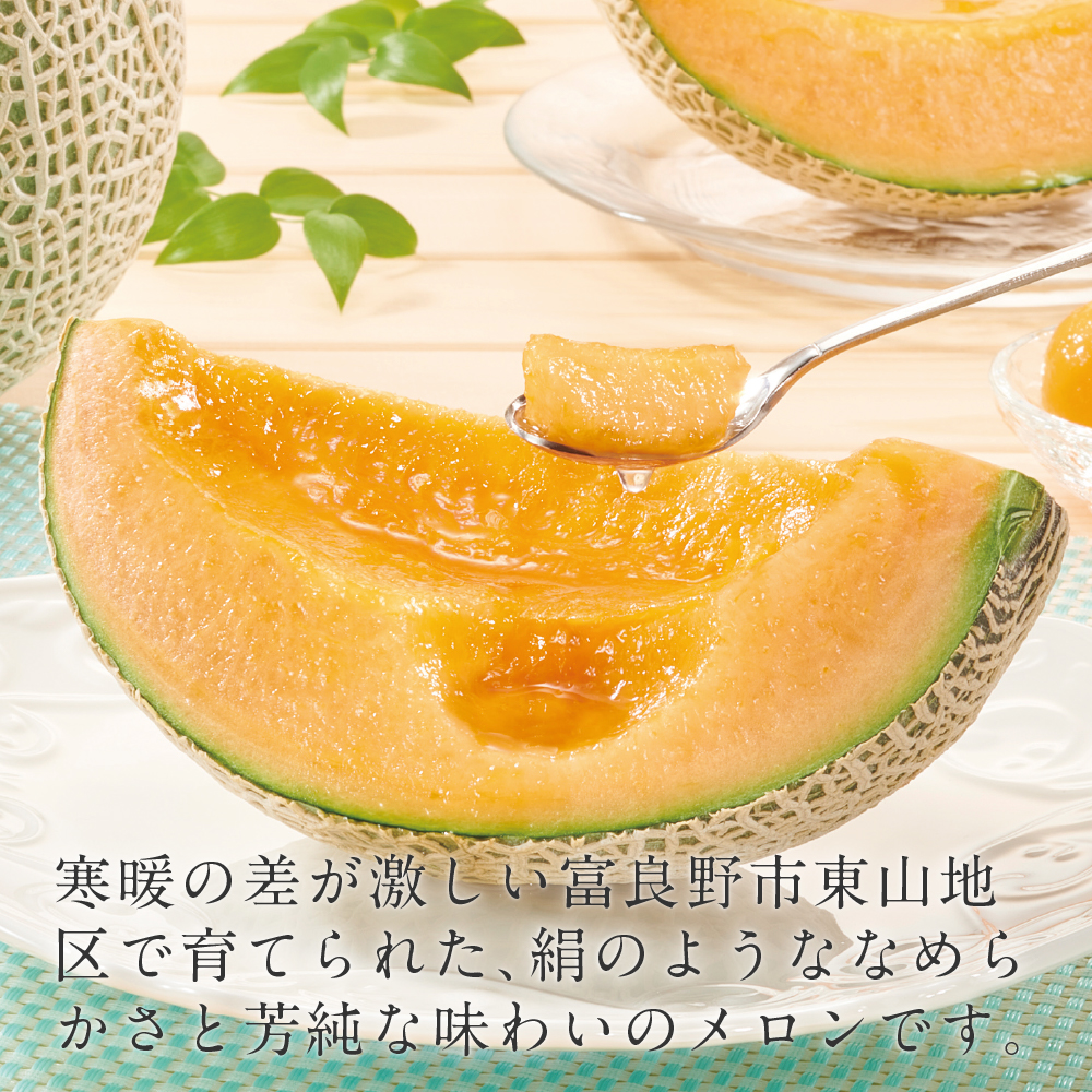 甜瓜芳純メロン（やまとうメロン） 秀品 | イオン北海道 eショップ