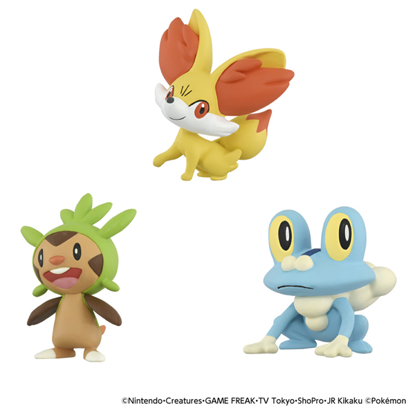 ポケモン30周年記念 モンコレ旅立ちの3匹セット カロス地方 | イオン