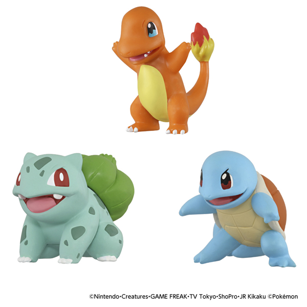 ポケモン30周年記念 モンコレ旅立ちの3匹セット カントー地方 | イオン