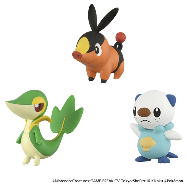 ポケモン30周年記念 モンコレ旅立ちの3匹セット イッシュ地方 | イオン