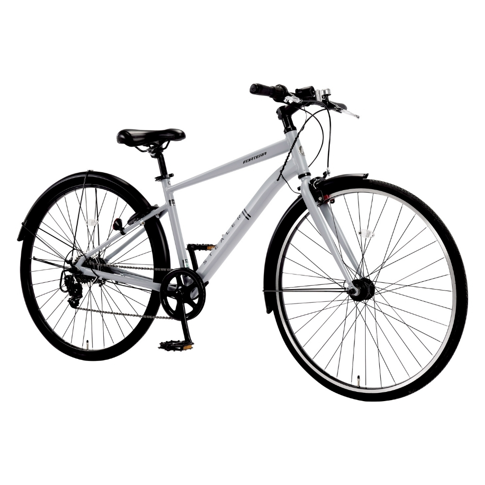 クロスバイク FORTERA ABCRUNCH 26インチ 7段変速 切替 シルバー×ブラック 自転車 フォルテラ 札幌市 中央区 南12条 スティーラー 27インチ 7段変速 | イオン北海道 eショップ