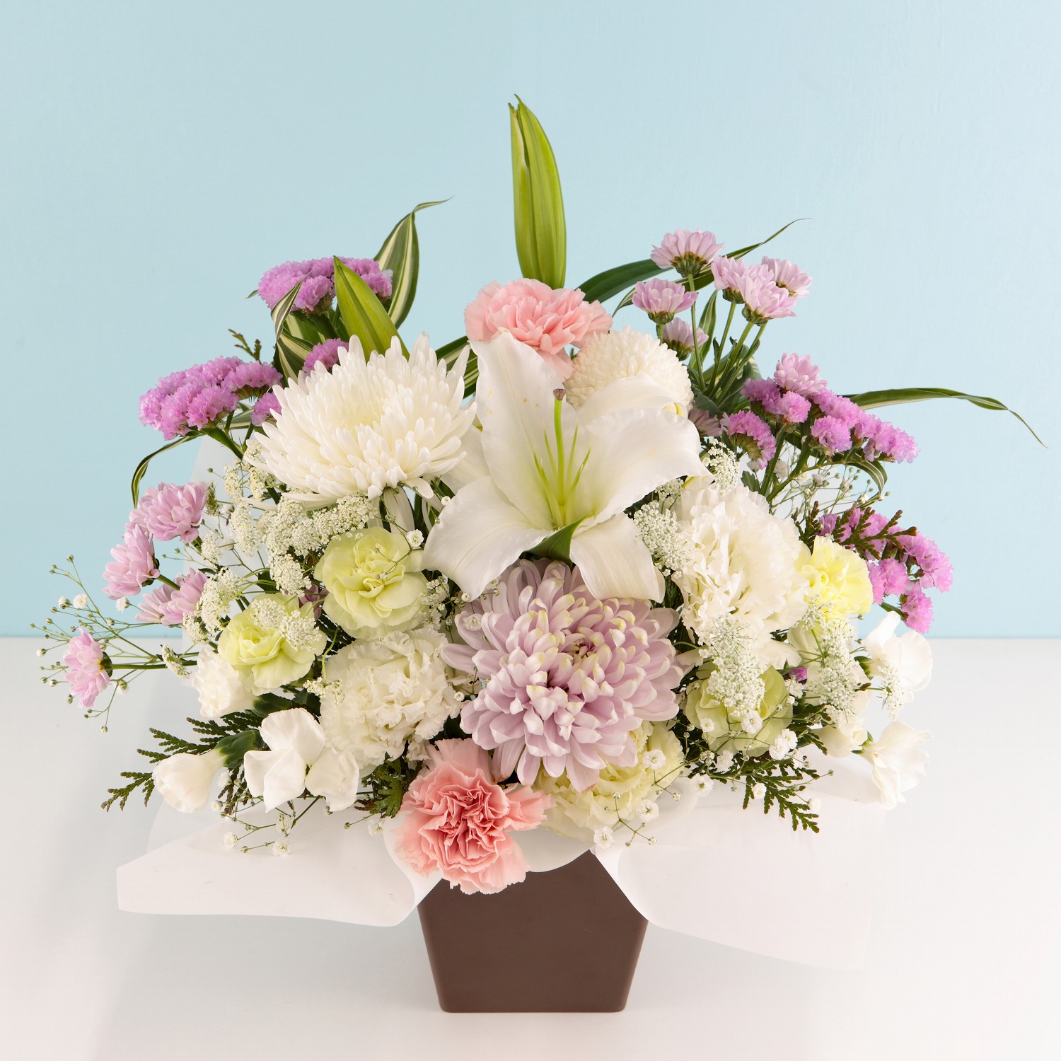 【お供え花】【アレンジメントフラワー】瑞花（ずいか）