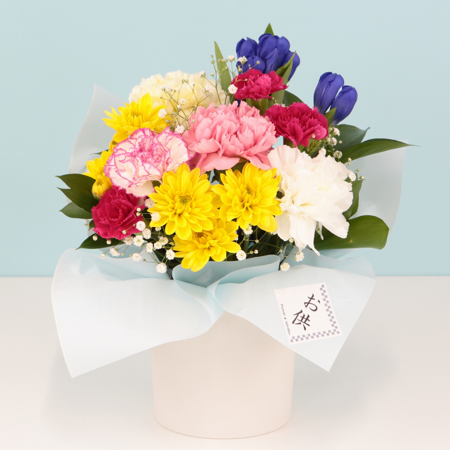【７月９日（水）～８月２０日（水）お届け】【お供え花】【アレンジメントフラワー】花霞（はなかすみ）