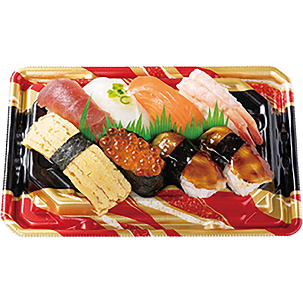 うなぎ握り入り盛合せ 8貫
