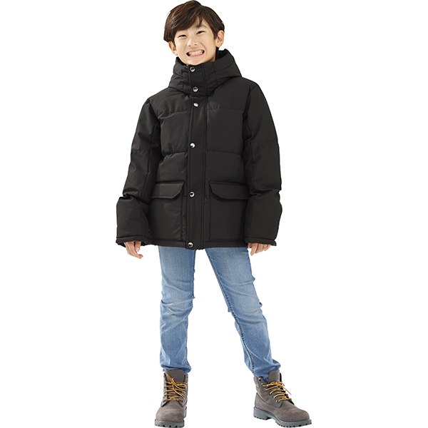 無地ジャケット　ブラック 130cm