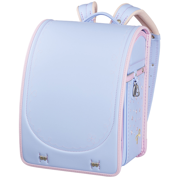 【旧モデル】フィットちゃん 楽ッションハピネスフラワー(イオン限定) ペールブルー×ベビーピンク