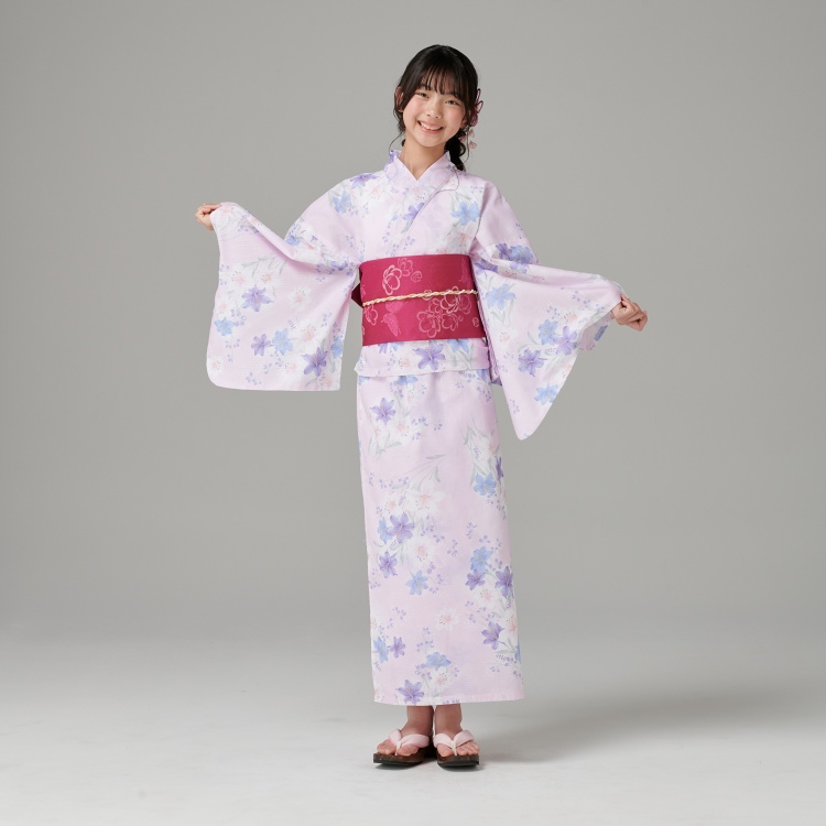 すかあとゆかた 2点セット ≪ゆり≫