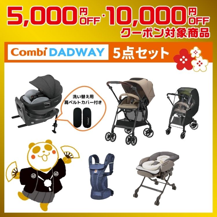 コンビ &DADWAY 5点14万円セット