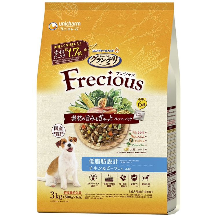 GD Freciousアダルト低脂肪C&B 3kg(500g×6袋)