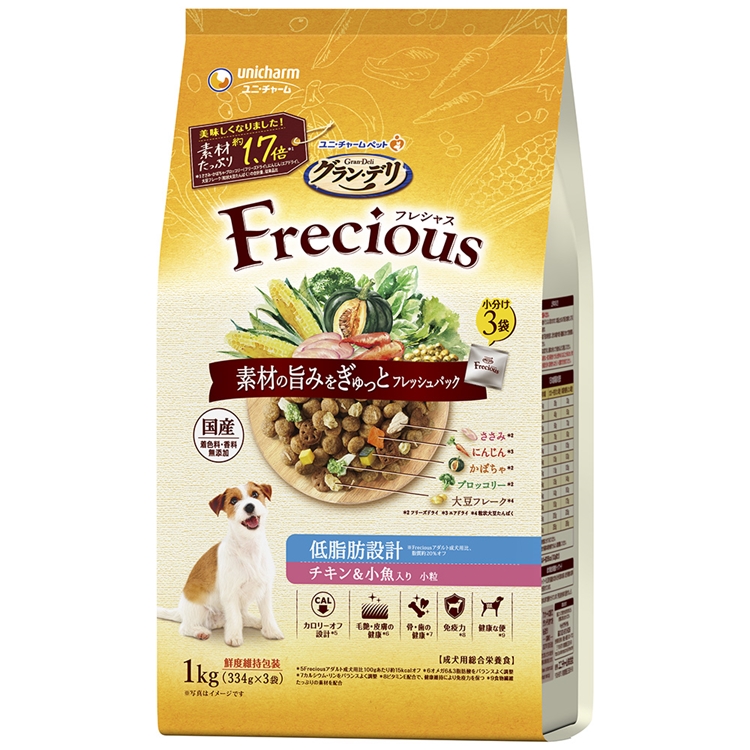 GD Freciousアダルト低脂肪C&F 1kg(250g×4袋)