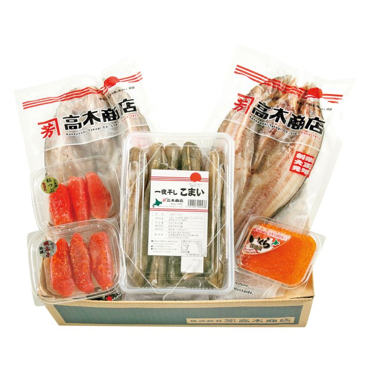 高木商店干物&ウロコボシ魚卵セット　