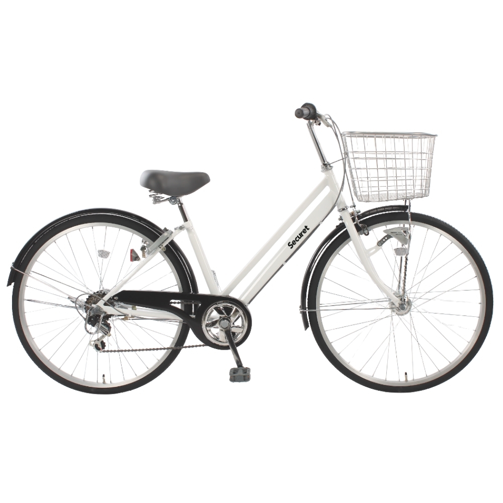 セキュレシティ 26インチ 6段変速 オートライト Loshall Tag付き