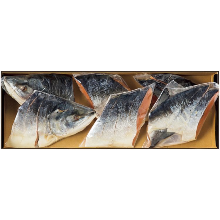 新巻鮭寒風仕上げ姿切身(甘塩味)　