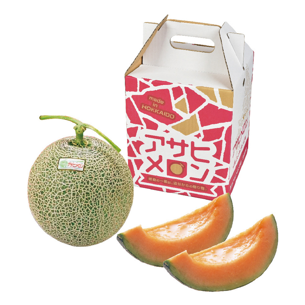 アサヒメロン 秀品　3Lサイズ 1個