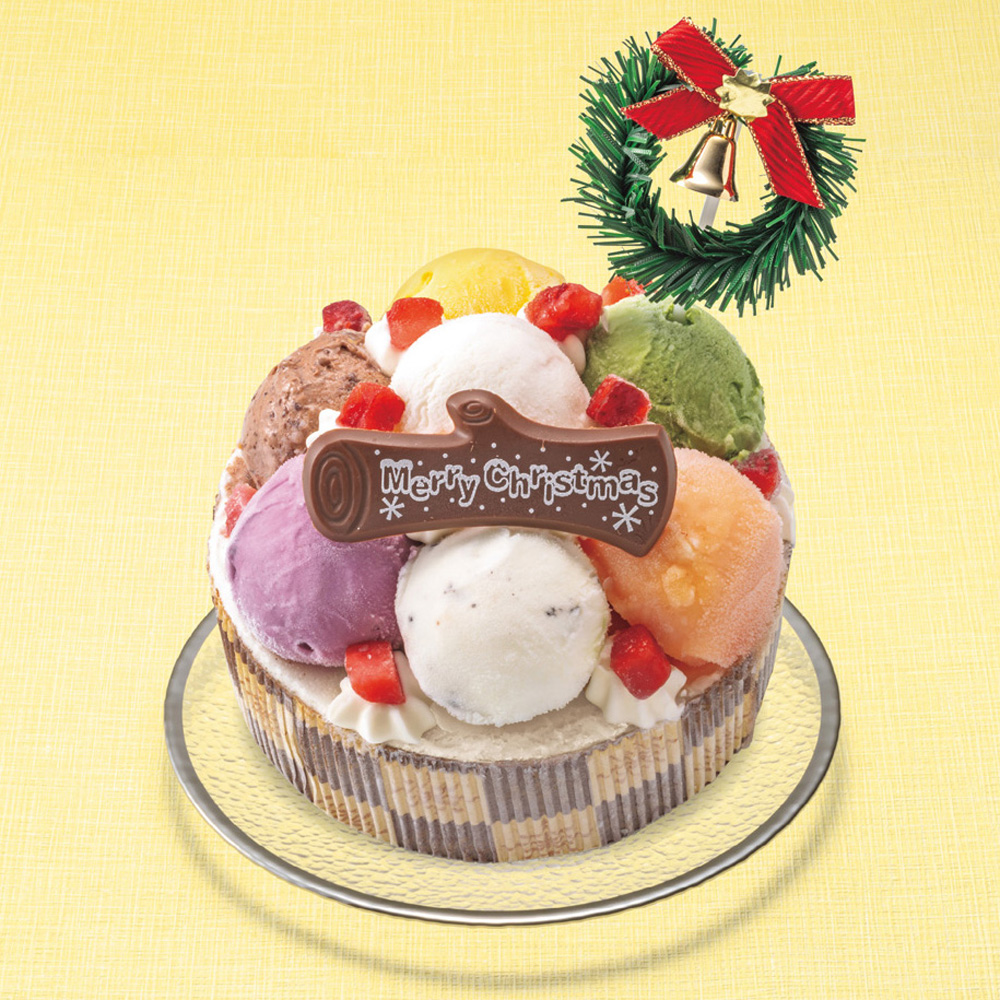 クリスマスアイスケーキ　