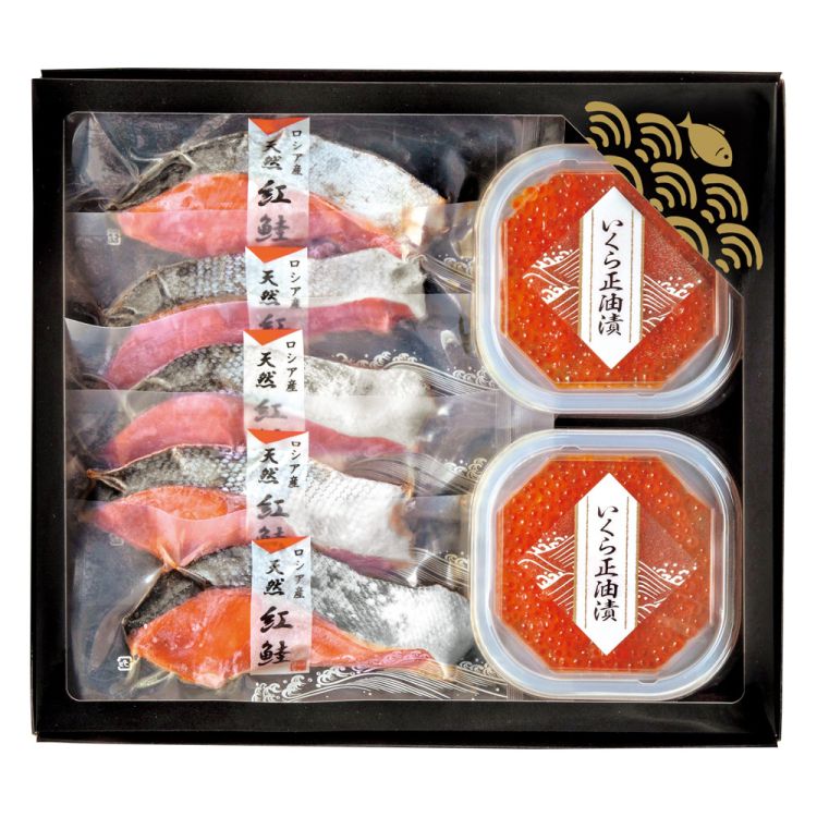 塩紅鮭&いくら正油漬セット　